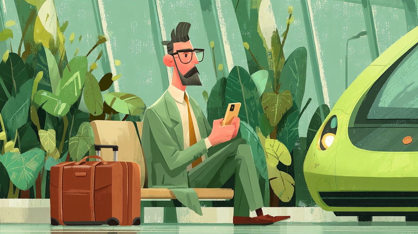 Green business travel